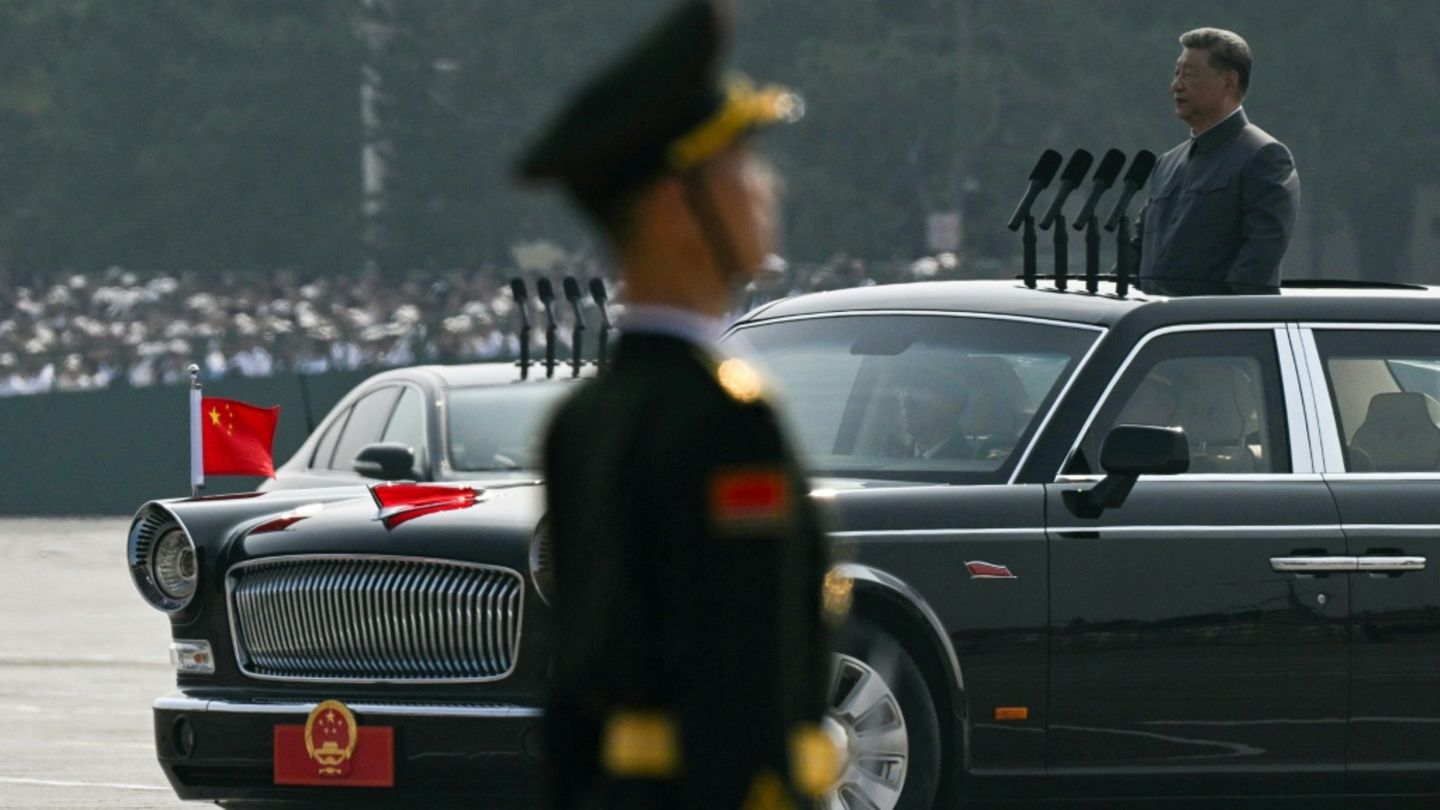 Machtdemonstration in Peking: Chinas Militärparade im Beisein von Kim und Putin