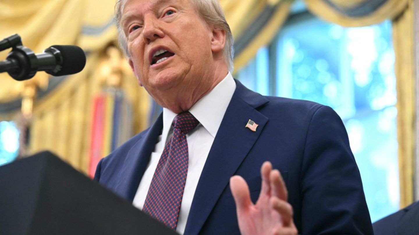 US-Präsident Donald Trump im Oval Office