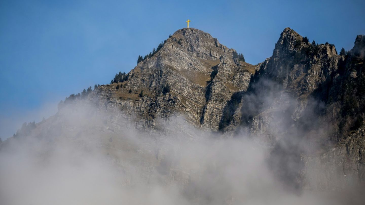 Berg in Alpen