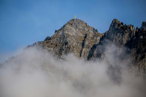 Berg in Alpen