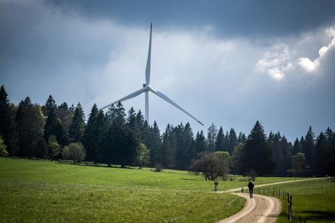 Landschaft in der Schweiz
