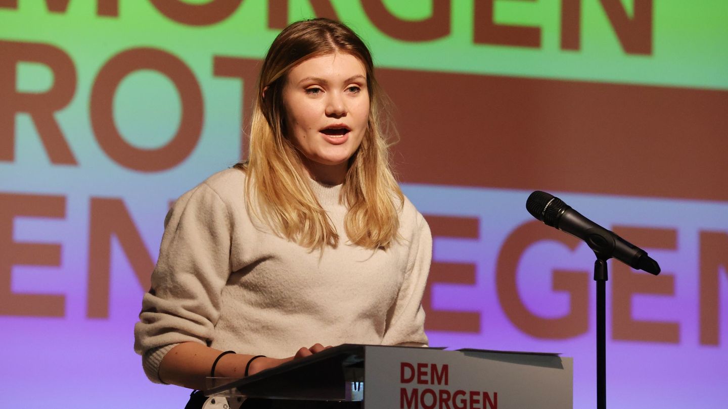 Melissa Butt gibt Vorsitz der Thüringer Jusos nach vier Jahren ab. (Archivbild) Foto: Bodo Schackow/dpa-Zentralbild/dpa