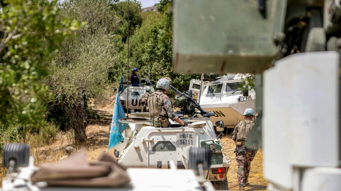 Mitglieder der Unifil-Mission im Libanon