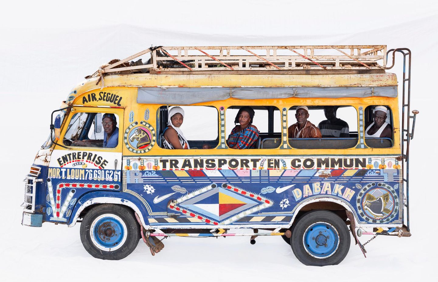Kleiner bunter Bus