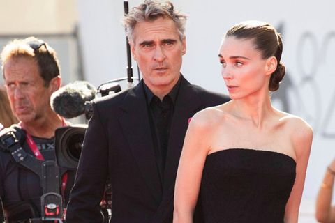 Joaquin Phoenix und Rooney Mara bei ihrem gemeinsamen Red-Carpet-Auftritt.