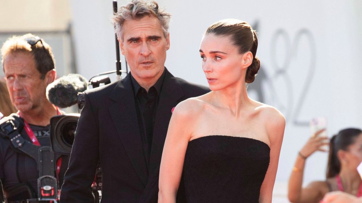 Joaquin Phoenix und Rooney Mara bei ihrem gemeinsamen Red-Carpet-Auftritt.