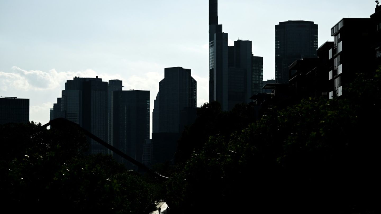 Bankenviertel in Frankfurt