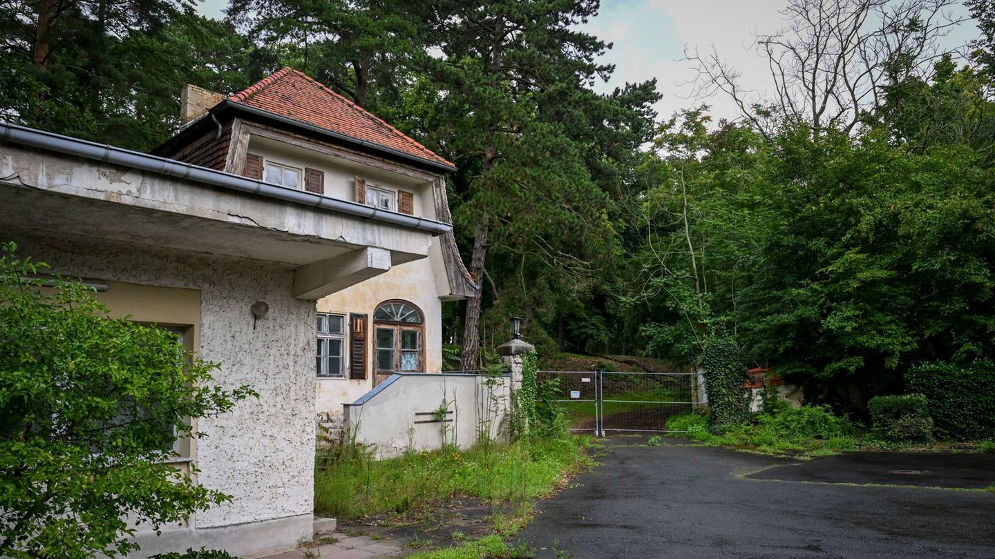 Die alte Siemens-Villa soll zwangsversteigert werden. (Archivbild) Foto: Jens Kalaene/dpa