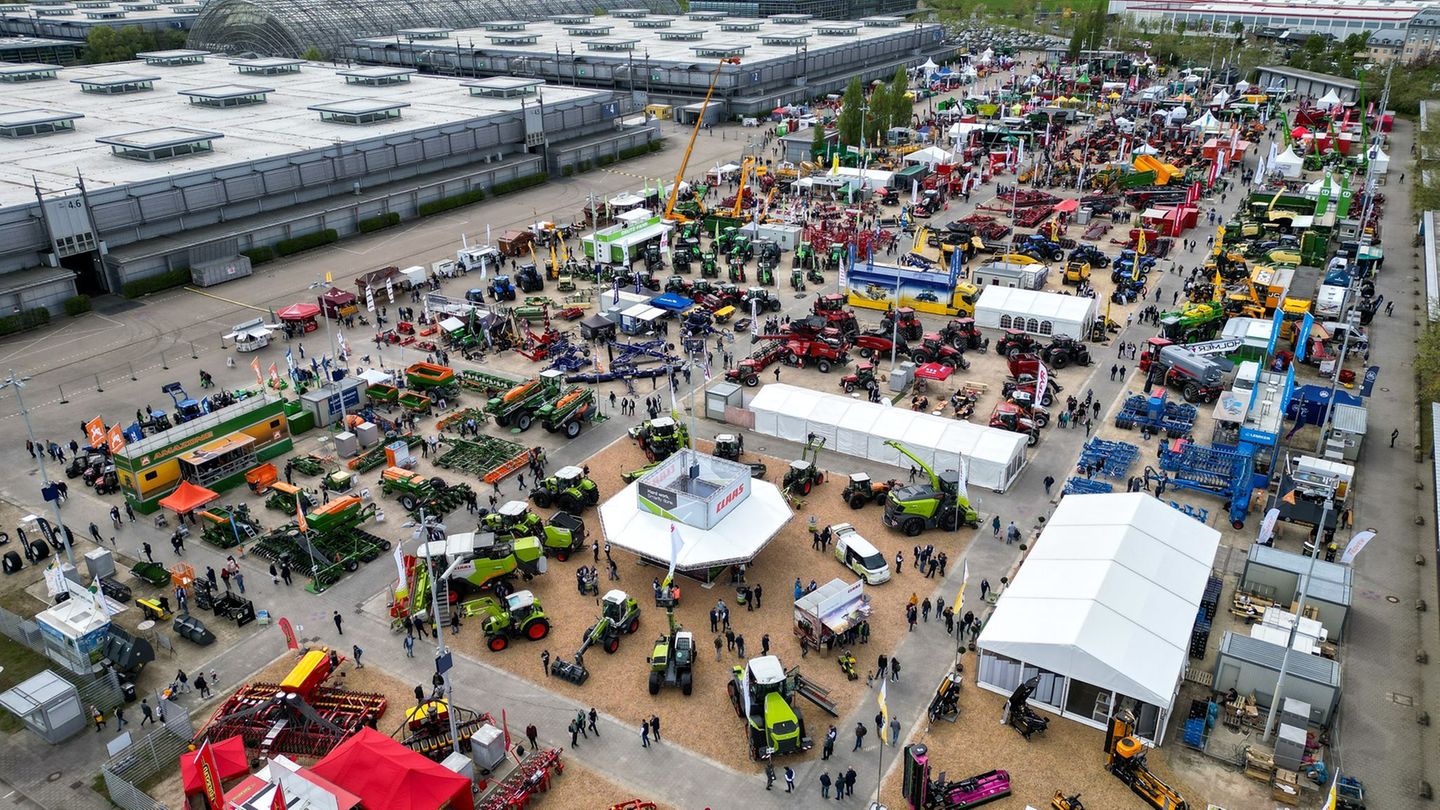 Für die Ernährungswirtschaft ist etwa die Beteiligungen bei der Fachmesse agra in Leipzig vorgesehen (Archivbild) Foto: Jan Woit