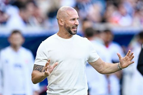 Sieg im Testspiel für die TSG und ihren Trainer Christian Ilzer. (Archivbild) Foto: Uwe Anspach/dpa