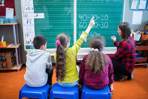 Im Schuljahr 2026/27 beginnt der Anspruch auf einen Ganztagsplatz an Grundschulen mit der ersten Klasse. (Archivbild) Foto: pict