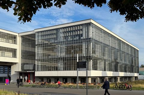 In den kommenden Monaten wird in Dessau das Bauhaus gefeiert. Foto: Jan Woitas/dpa