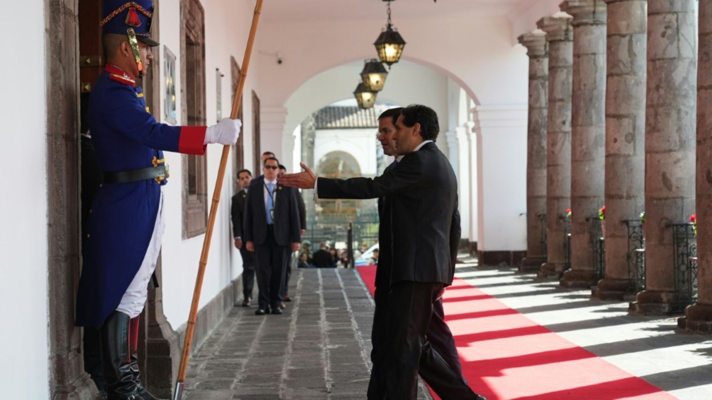 Rubio in Ecuadors Hauptstadt Quito