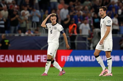 DFB-Nationalspieler Joshua Kimmich und Leon Goretzka