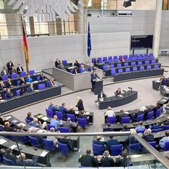 Der Bundestag stimmt über den Haushalt ab (Archivbild)