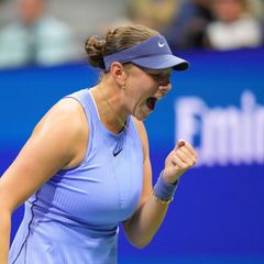 Amanda Anisimova hat nach der Klatsche vom Wimbledon-Finale wieder die Chance auf ihren ersten Grand-Slam-Titel. Foto: Kirsty Wi