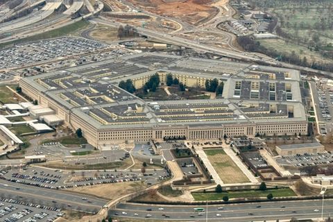 Blick auf das Pentagon