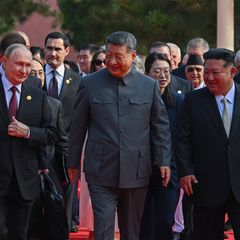 Putin, Xi und Kim Jong-un in Peking