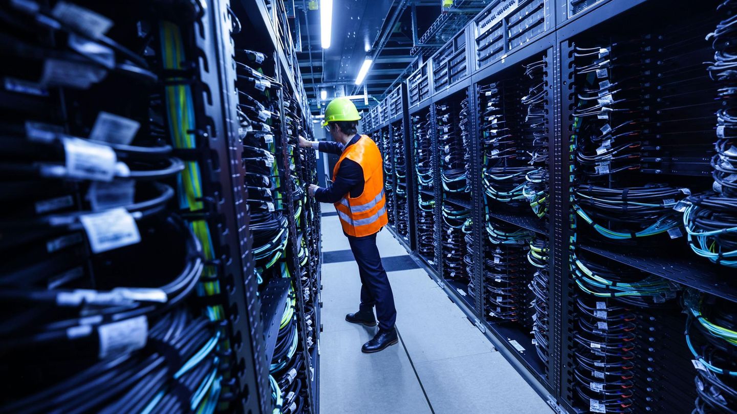 Blick in das Forschungszentrum Jülich, wo der Supercomputer "Jupiter" eingeweiht wird