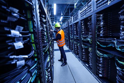 Blick in das Forschungszentrum Jülich, wo der Supercomputer "Jupiter" eingeweiht wird
