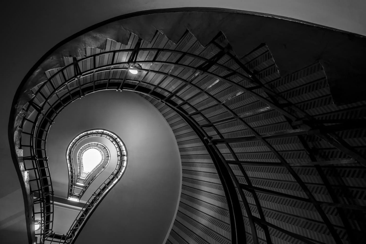 Fotografie: Wendeltreppe