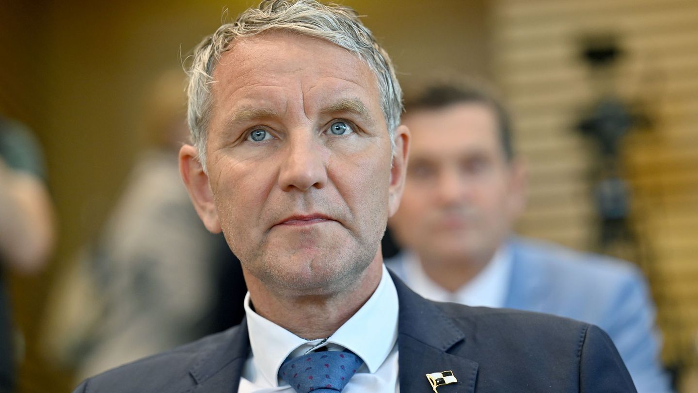Die AfD-Fraktion schlägt Höcke für den Richterwahl- sowie für den Staatsanwältewahlausschuss vor. (Archivbild) Foto: Martin Schu