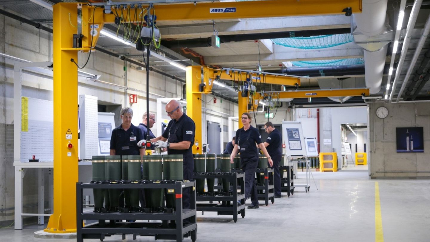 Rheinmetall-Fabrik in Unterlüß