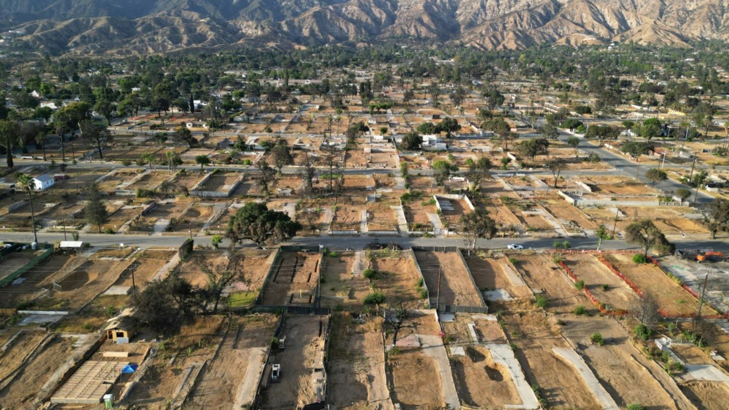 Zerstörung in Altadena nach dem "Eaton"-Brand