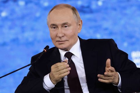 Kremlchef Wladimir Putin lehnt Truppen aus Nato-Staaten in der Ukraine kategorisch ab. Foto: Stepan Pugachev/Roscongress Foundat