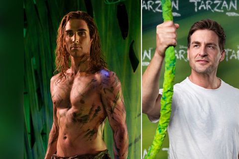 Philipp Büttner (l.) tritt in Hamburg als "Tarzan" in die Fußstapfen von Alexander Klaws.