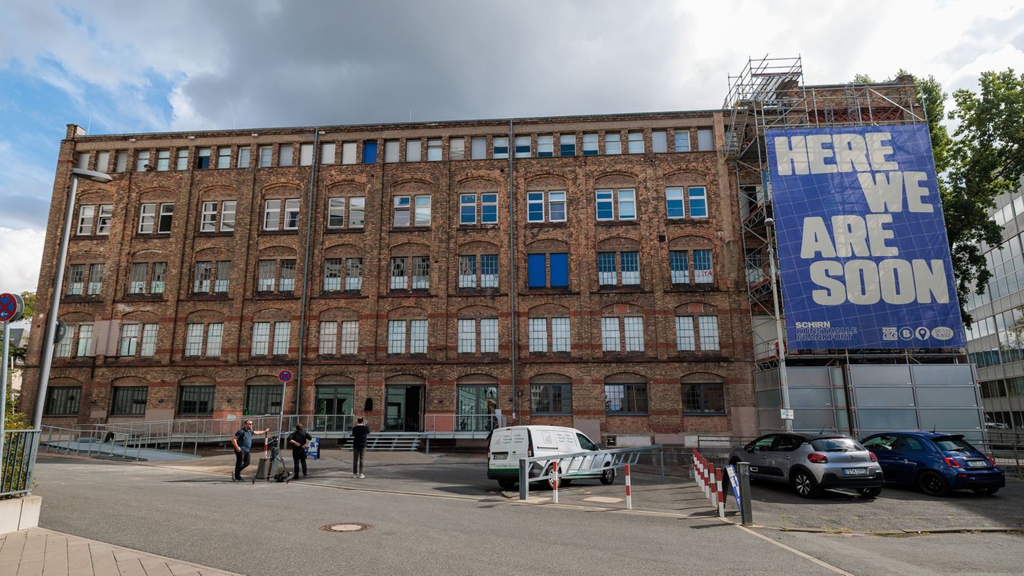 Die Schirn Kunsthalle zieht vorübergehend in das Industriegebäude der ehemaligen Dondorf-Druckerei in Bockenheim. Foto: Jörg Hal