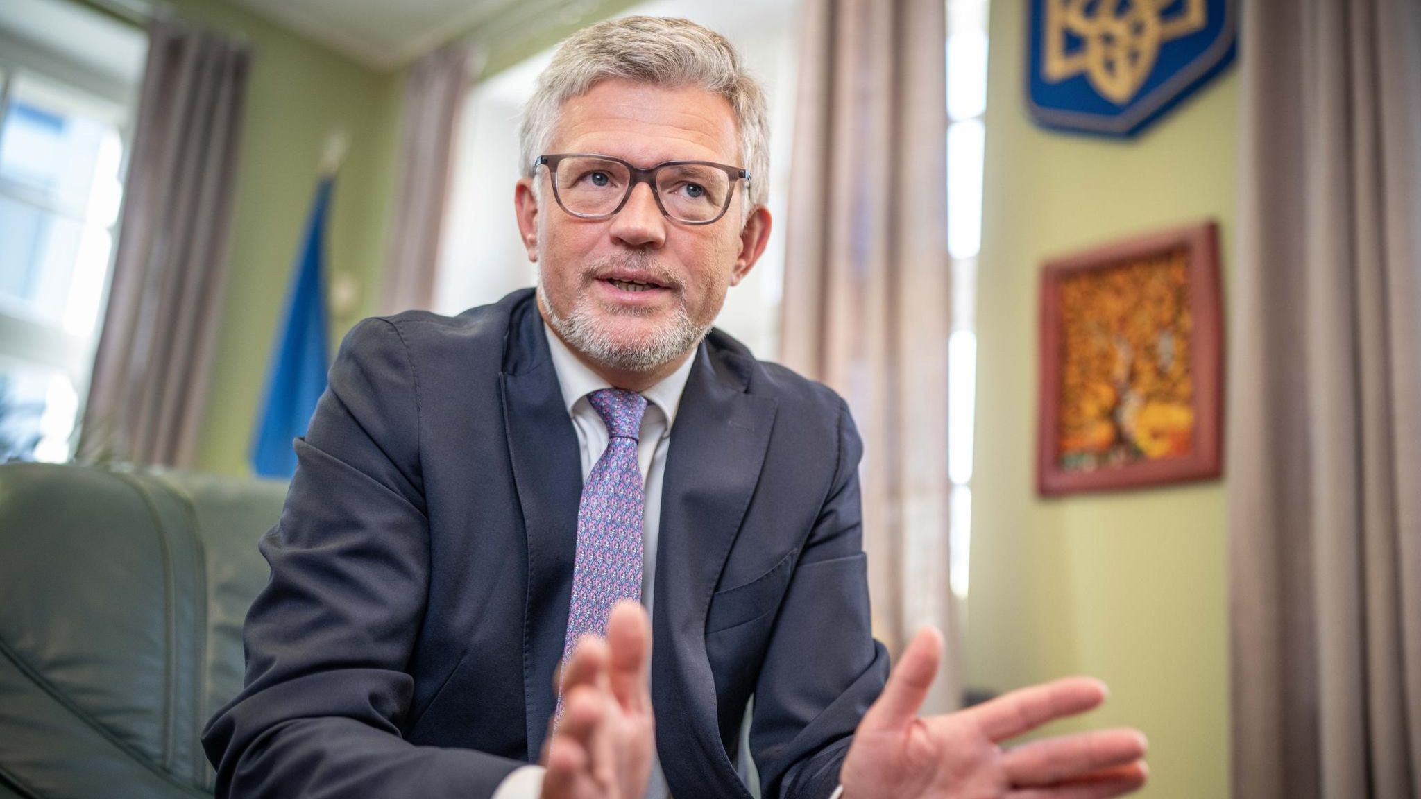 Am ukrainischen Ex-Botschafter in Deutschland, Andrij Melnyk, schieden sich in der Berliner Politik die Geister. Der 50-Jährige hat keine Angst, unbequeme Wahrheiten auszusprechen