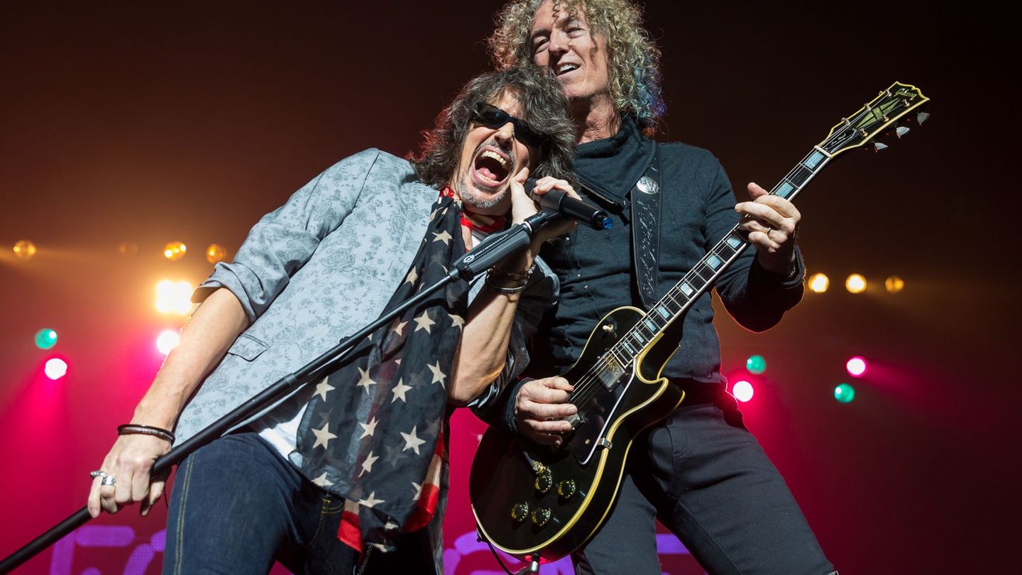 Die Band Foreigner will auf der Hochzeit von Taylor Swift und Travis Kelce auftreten. (Archivbild) Foto: picture alliance / Ralp