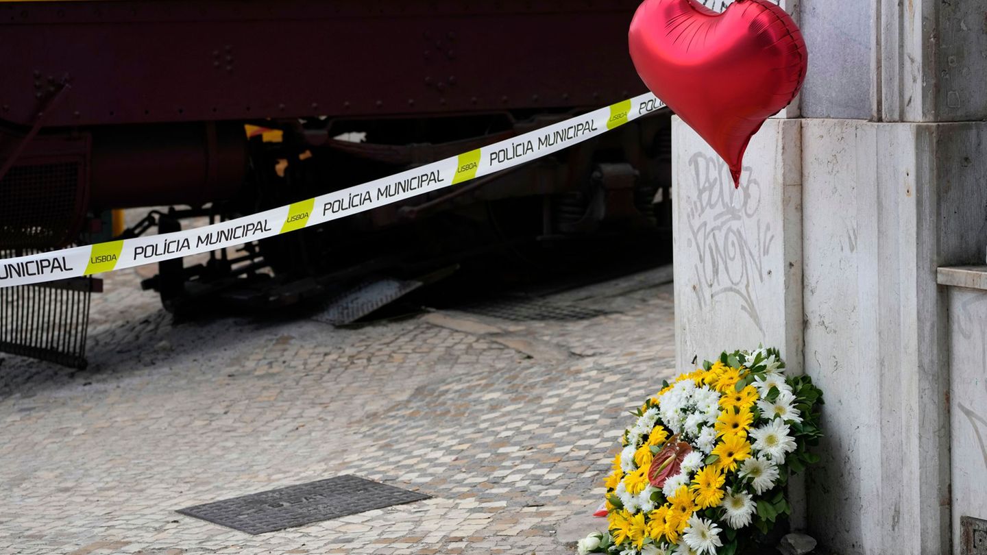 Bei dem schwersten Unglück dieser Art mit Standseilbahnen in Lissabon sind 16 Menschen ums Leben gekommen und 21 zum Teil schwer