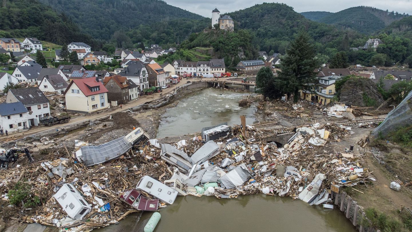 Vier Jahre nach der Flutkatastrophe soll ein neues Landeswassergesetz viel mehr Hochwasserschutz bieten. (Archivbild) Foto: Bori