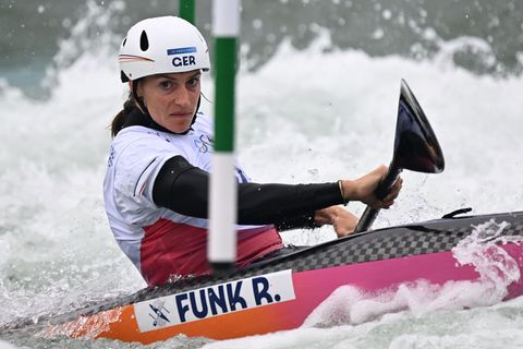 Ricarda Funk patzte beim Weltcupfinale in Augsburg und verpasste somit den Sieg im Gesamtweltcup. (Archivbild) Foto: Sebastian K