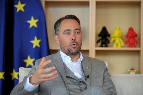 Prévot am Freitag in Brüssel