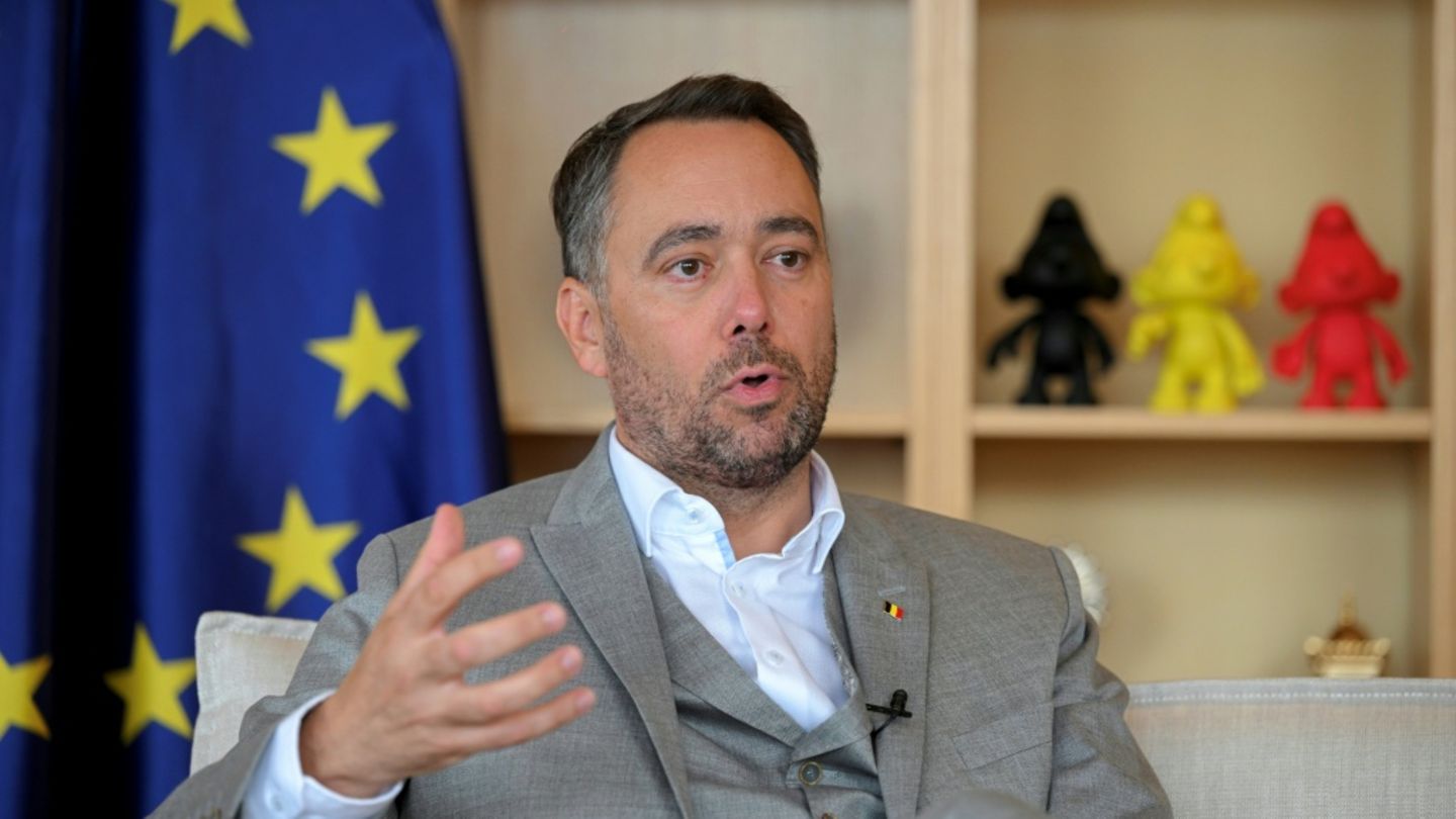Prévot am Freitag in Brüssel