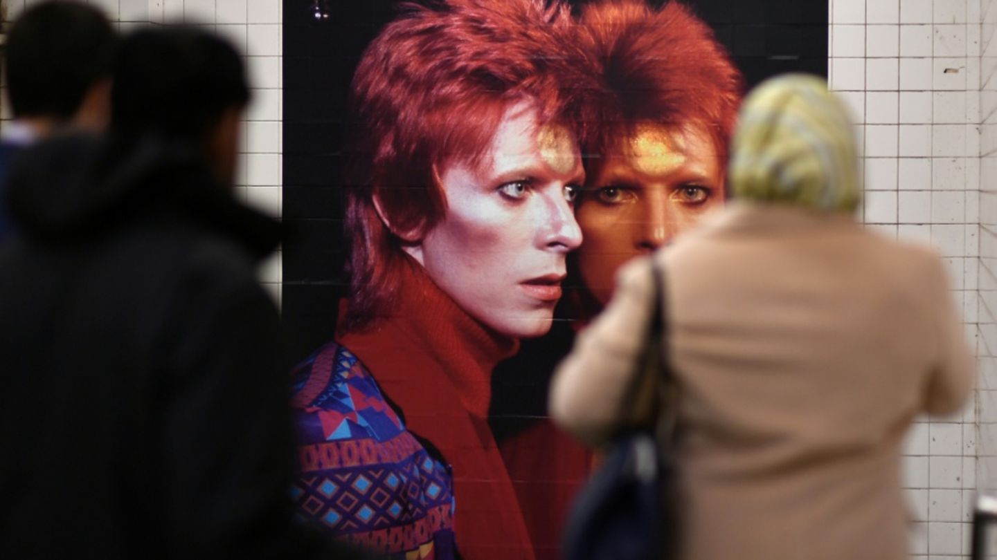 Ein David Bowie-Kunstwerk in New York