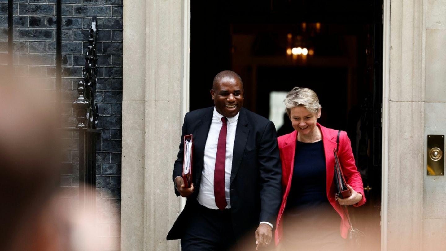 David Lammy und Yvette Cooper