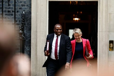 David Lammy und Yvette Cooper