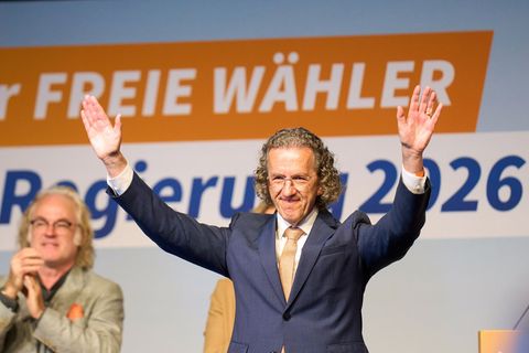 Die Freien Wähler schicken Joachim Streit als Spitzenkandidat in die Landtagswahl 2026 in Rheinland-Pfalz. Foto: Thomas Frey/dpa