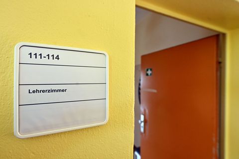 Lehrerzimmer in einer Schule: Disziplinarverfahren gegen Lehrerin