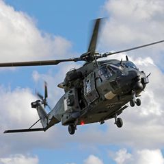 Transporthubschrauber der Bundeswehr vom Typ NH-90