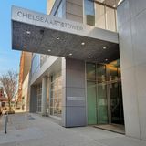 Der Eingang zum Chelsea Art Tower