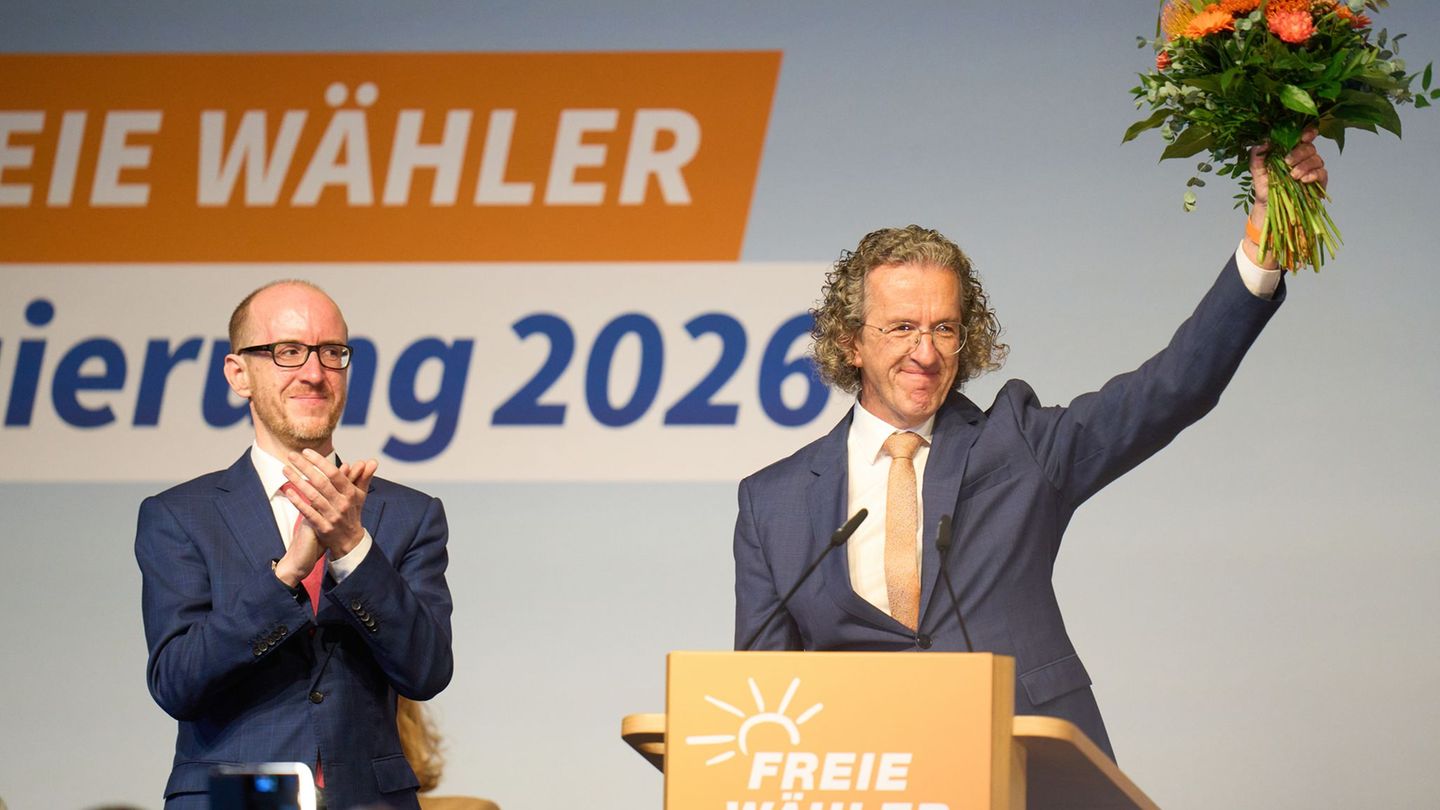 Beim Wiedereinzug der Freien Wähler in den Landtag kommt Streit von Brüssel nach Mainz zurück Foto: Thomas Frey/dpa