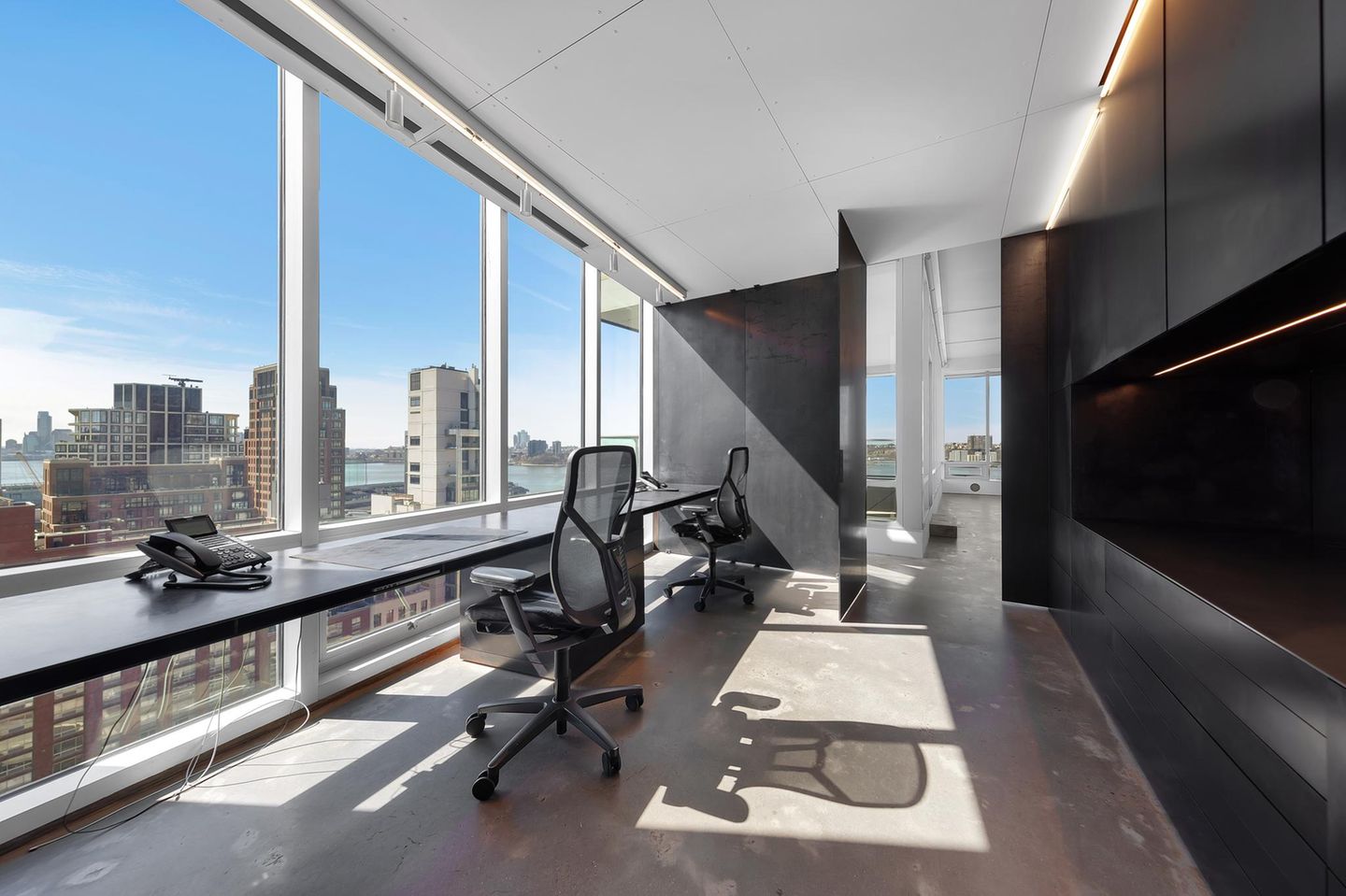 Die Büroräume von Calvin Klein bieten einen atemberaubenden Blick auf Manhattan