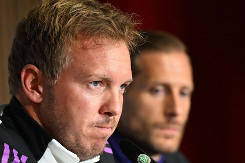Julian Nagelsmann kündigt Veränderungen für das Spiel gegen Nordirland an. Foto: Federico Gambarini/dpa