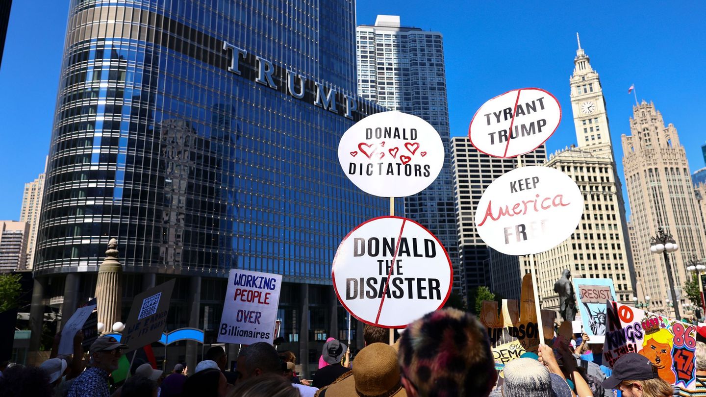 Dispute with Democrats: Possible military plans in Chicago: Trump ignites again