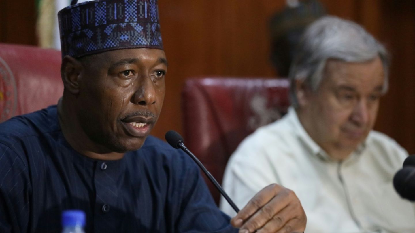 Der Gouverneur des Bundesstaats Borno, Babagana Zulum